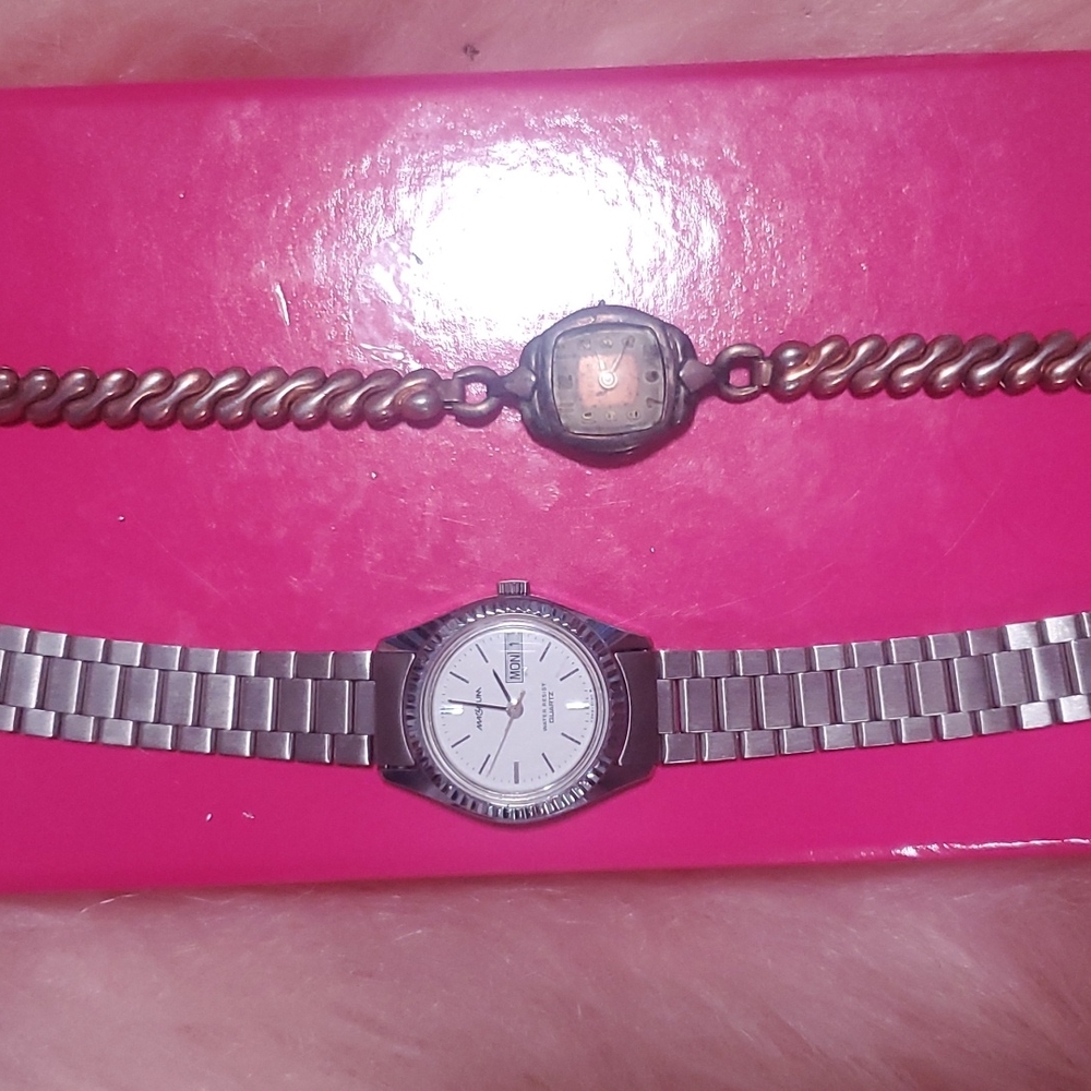 modern watch and antique watch